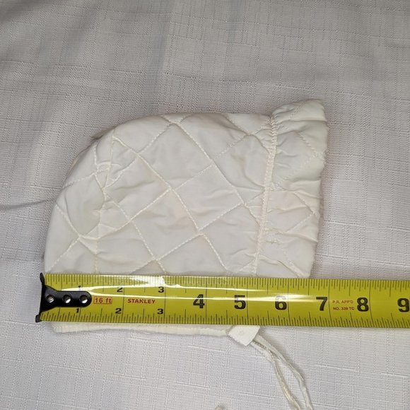 Vintage White Baby Bonnet - Picture 5 of 5